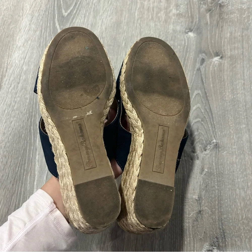 Tommy Bahama Stacey Espadrille Wedge Woven Sandal Size 6.5